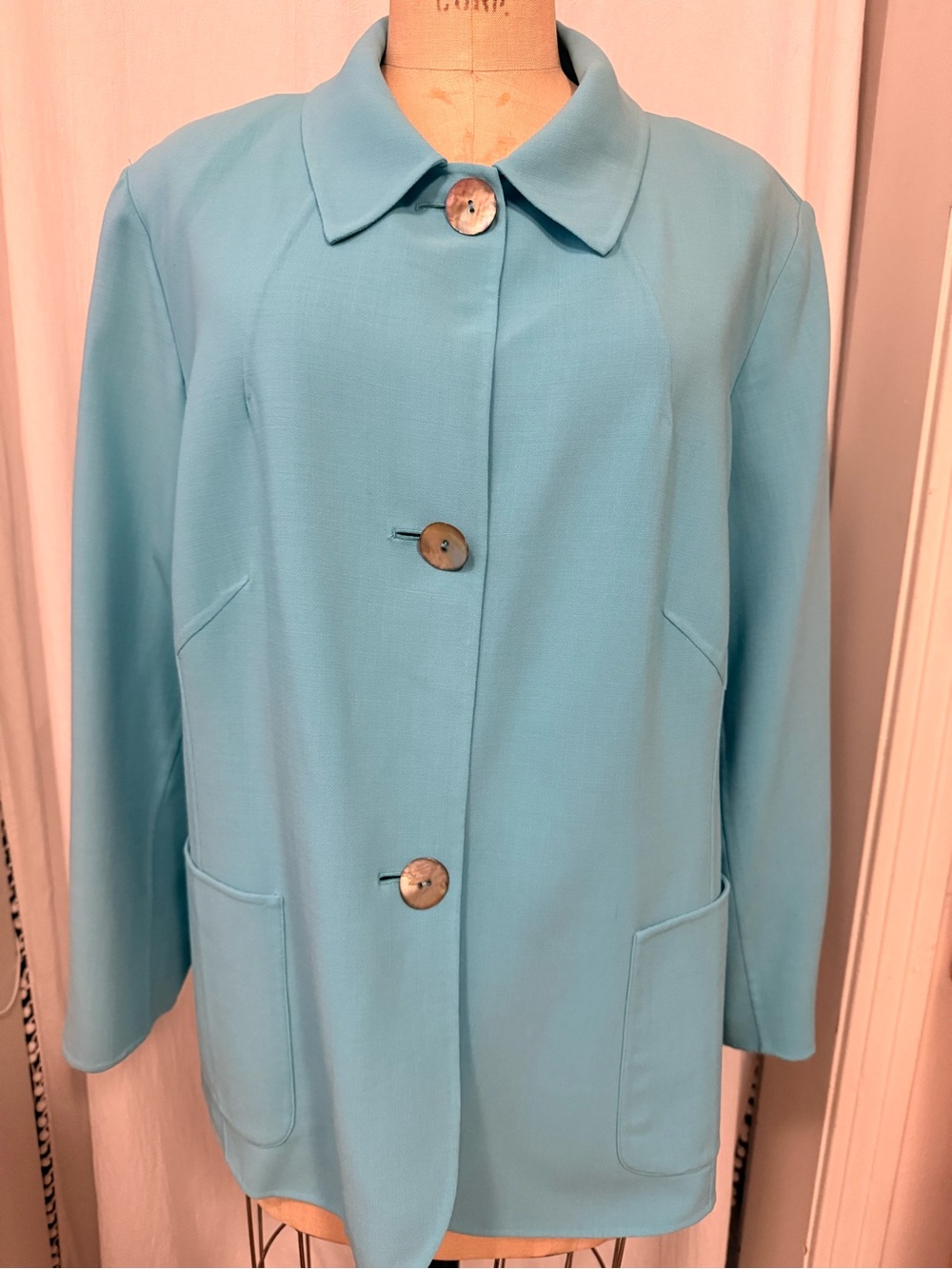 Marina Rinaldi, 100% Tropical Wool Jacket, sz 25 (US 16)